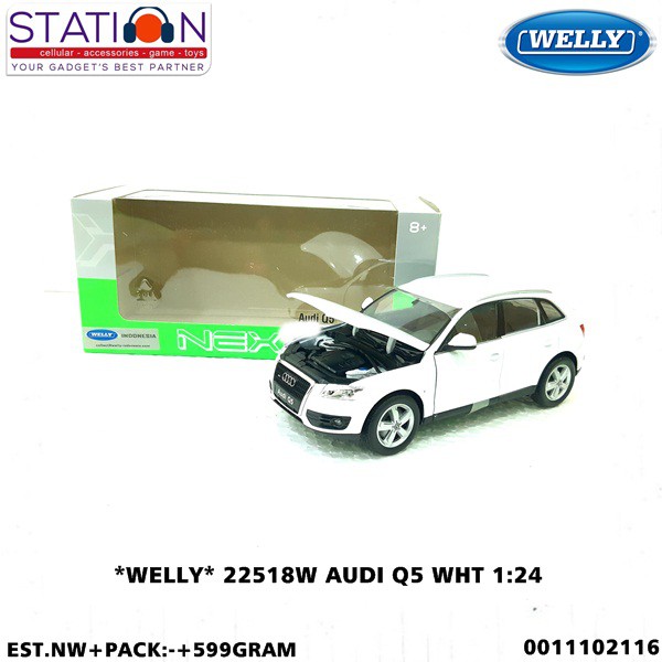 WELLY 22518W AUDI Q5 WHITE 1-24