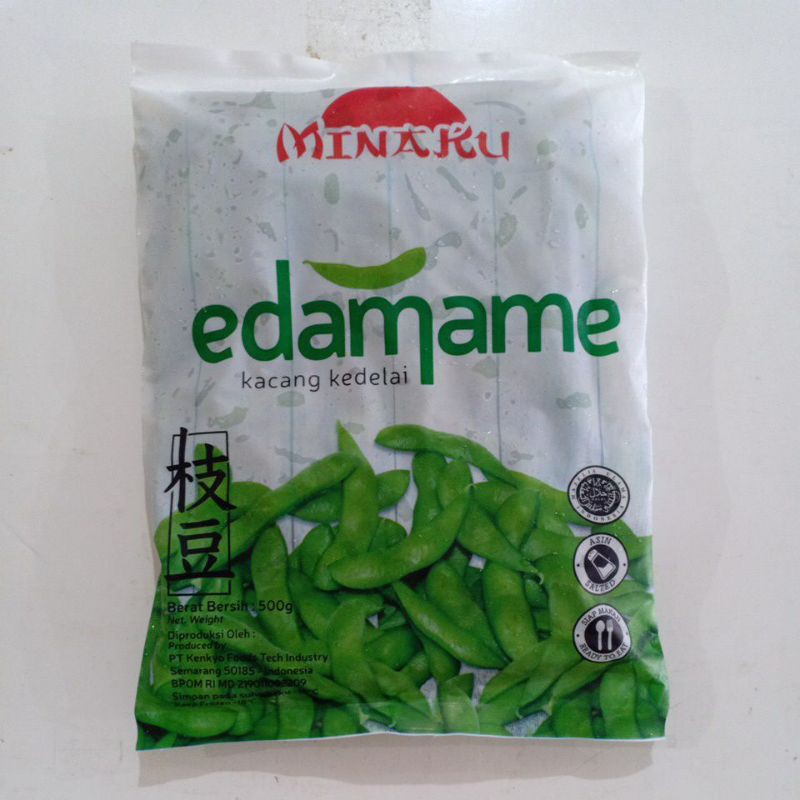 

MINAKU edamame kacang kedelai salted 500gr