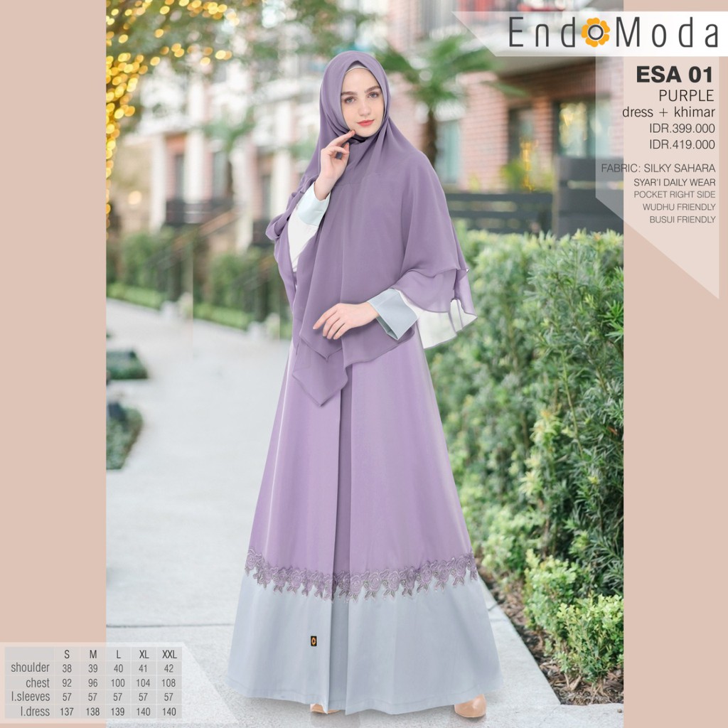 ENDOMODA SARIMBIT ESA 01 BAJU COUPLE KELUARGA BAHAGIA TERLARIS