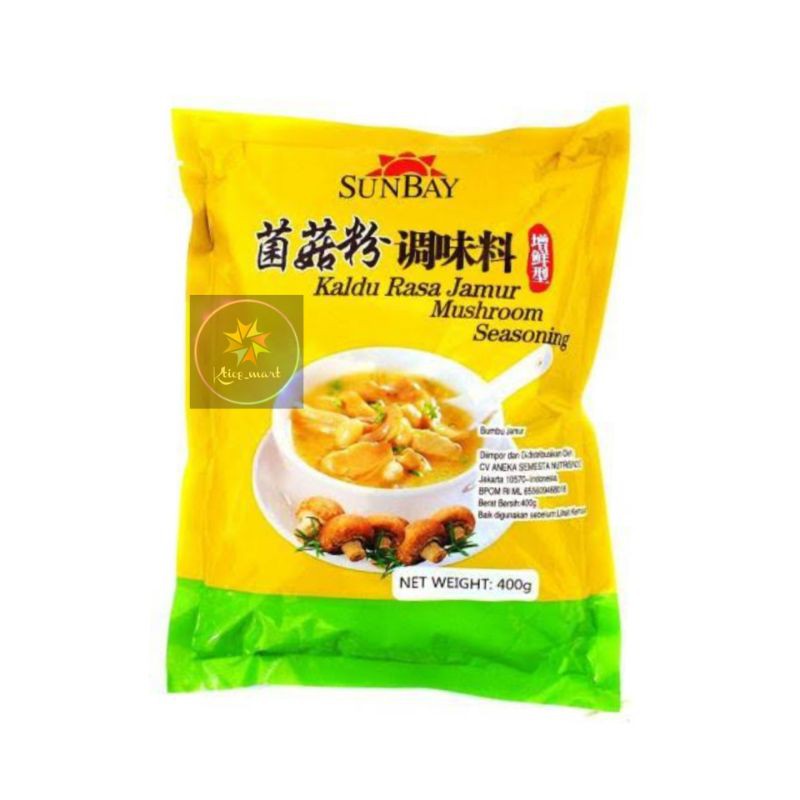 

SUNBAY Kaldu Jamur 400gr SUNBAY Mushroom Seasoning Powder Vegetarian/Import