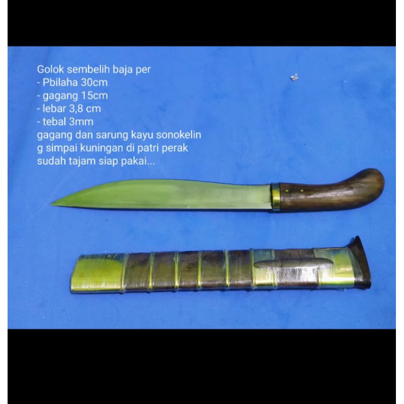 golok sembelih sapi atou kerbau...dari baja asli