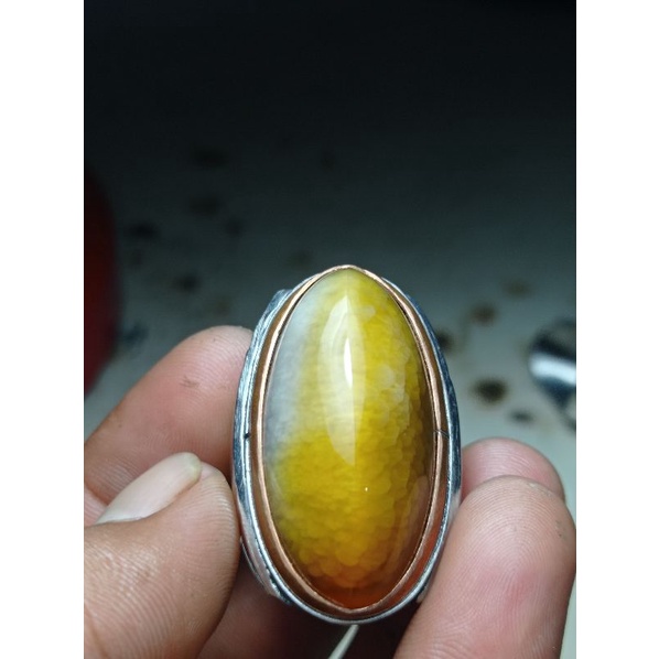 Natural akik pandan nanas