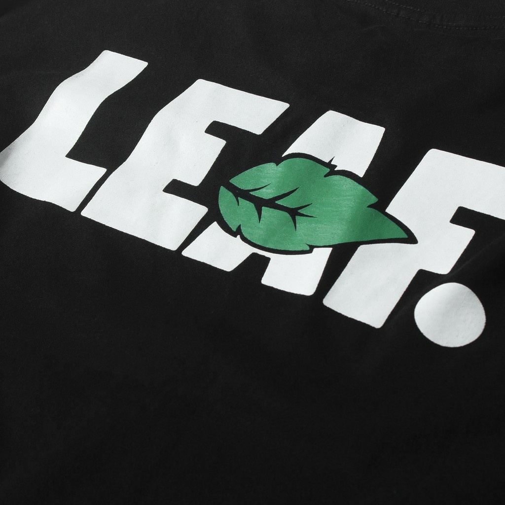 TSHIRT LEAF OG LOGO BLACK