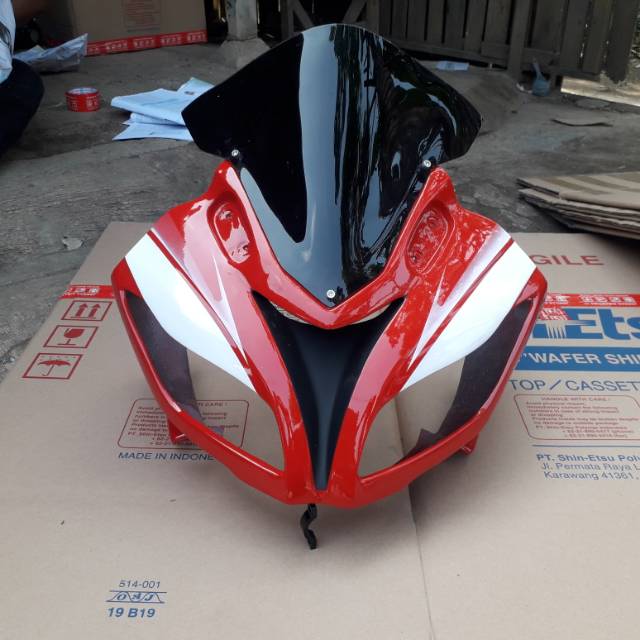 Cover Headlamp Model Ninja ZX636 PNP Yamaha R15 OLD V1 V2 2014-2017