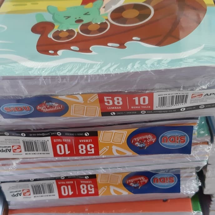 

Buku tulis sidu isi 58 lembar