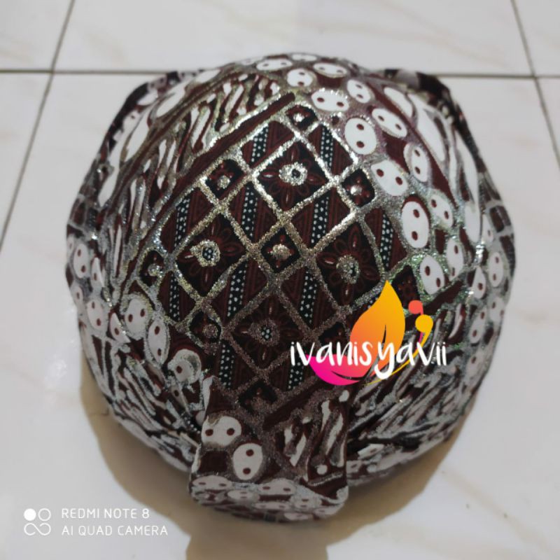 Blangkon Pengantin Prodo (Solo/ Sunda), Motif Ciki