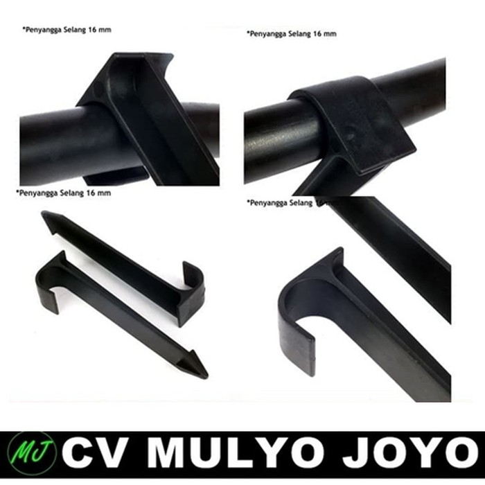 Penyangga Selang Klem Selang 16 Mm LDPE Hidroponik