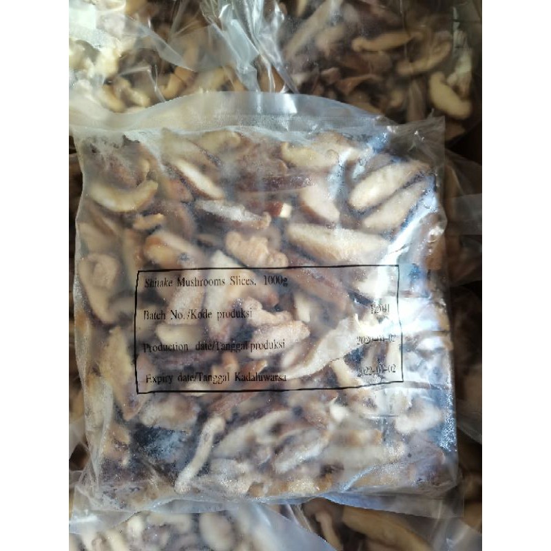 Jual jamur shitake frozen 1kg Shopee Indonesia