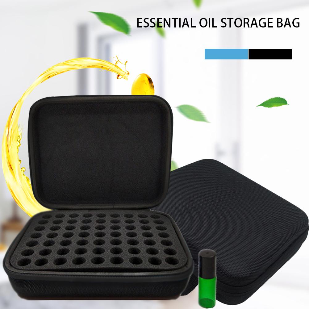 Hard Case Essential Oil 63 Slot Ukuran 15ml Storage Case Oil Organizer Case Minyak Essential Oil