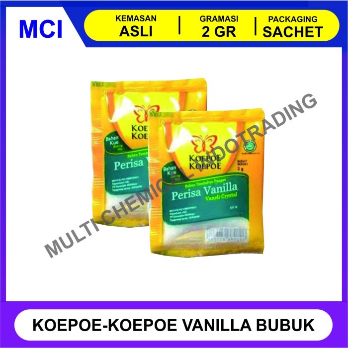 

PERISA VANILLA KOEPOE 2 GR / VANELY BUBUK / KUPU KUPU VANILLI