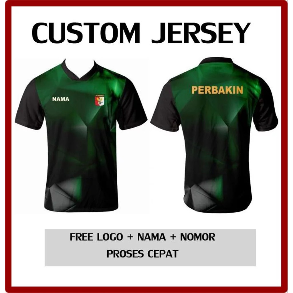 Baju Kaos Jersey Perbakin 572 Printing Custom