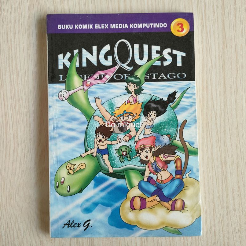 komik king quest legend of stago vol 2,3