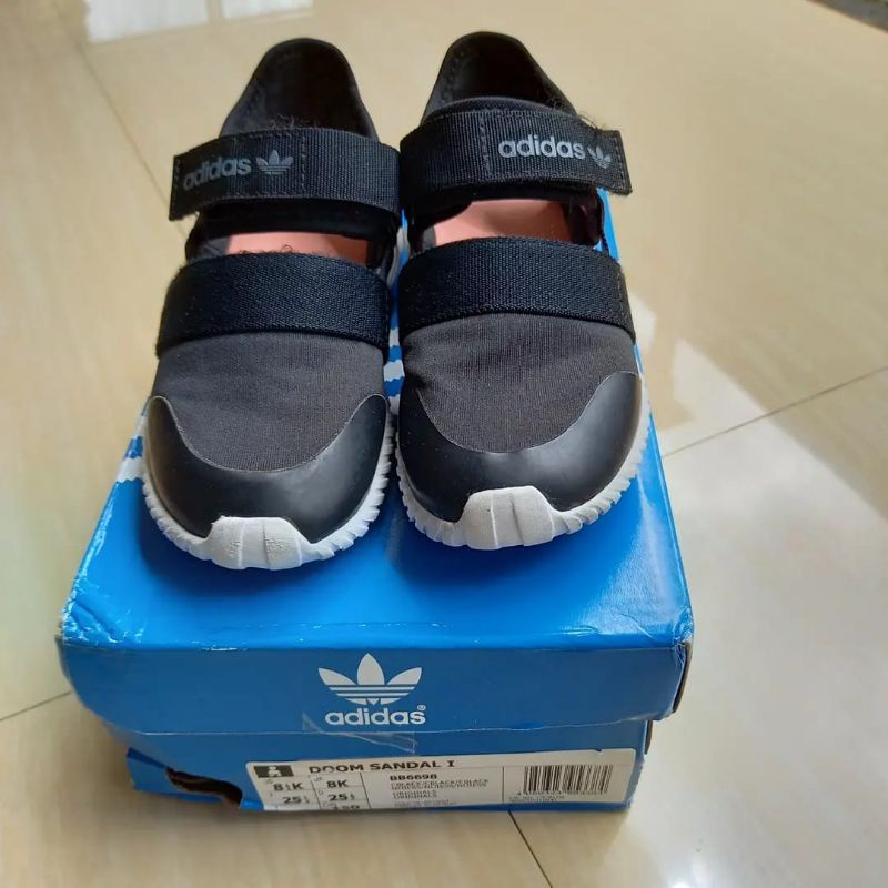 adidas doom sandals kids anak preloved second no nike puma onitsuka vans