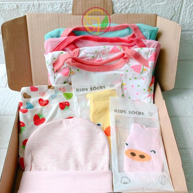 Promo Baby Gift Set A For Girl / Baby Hampers / Baby Gift Set / Kado Bayi
