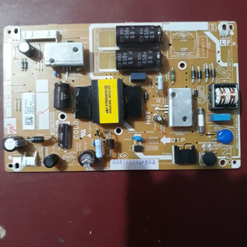 Regulator/PSU/Power supply board Sharp LED 40 INCH. LC40LE1851 LC40LE185I