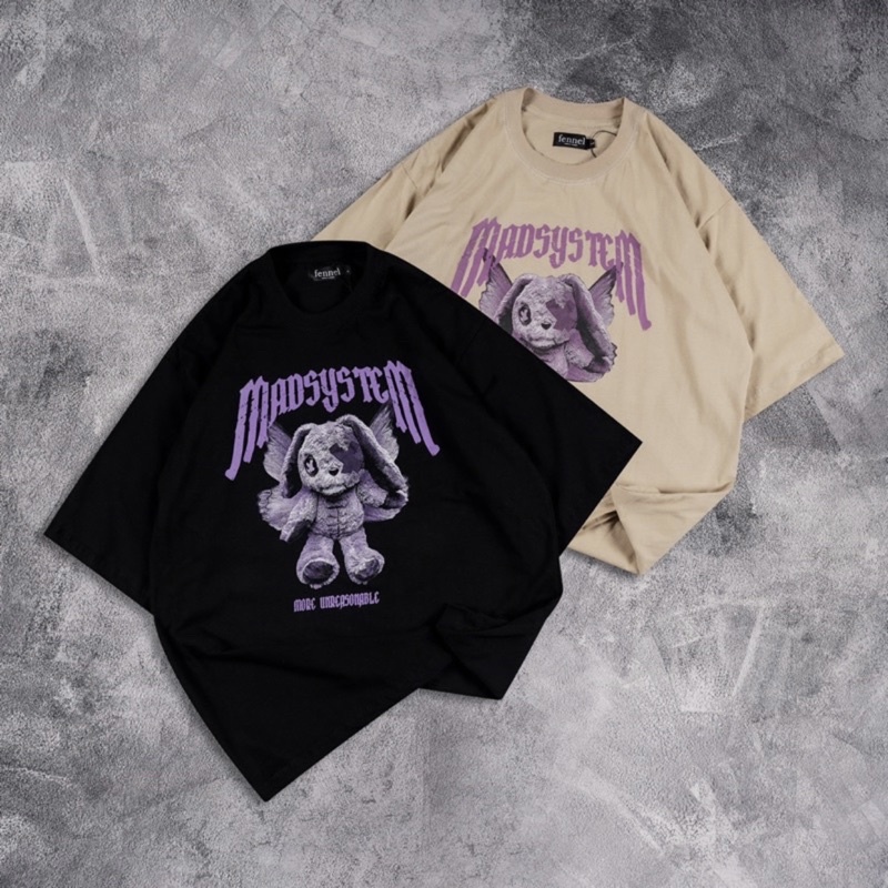 Baju Kaos Distro Oversize Motif