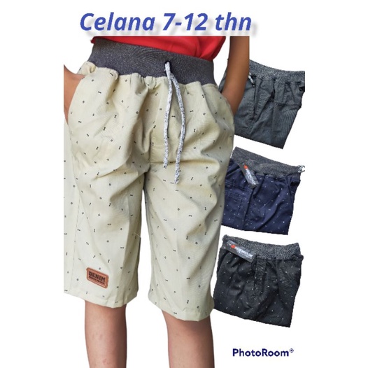 Celana Pendek 7 8 9 10 11 12 tahun celana chino kolor anak laki laki