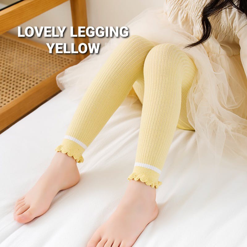 LOVELY LEGGING ANAK PEREMPUAN KOREA IMPOR CELANA PANJANG BALLERINA DAILY SANTAI LUCU