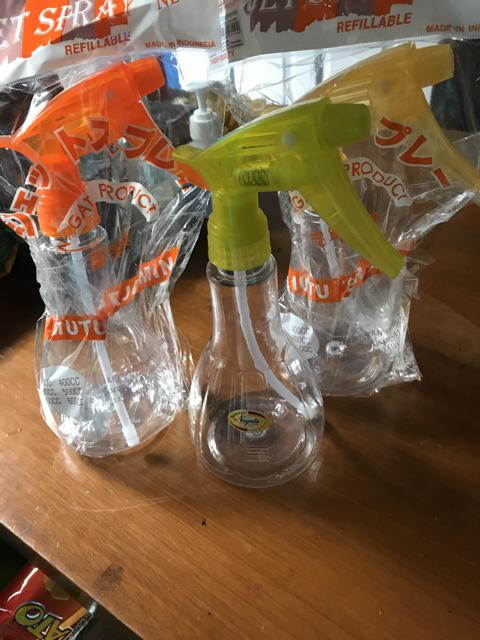 Botol Air Semprot Spray Transparant Nagata 450cc - 500 Cc