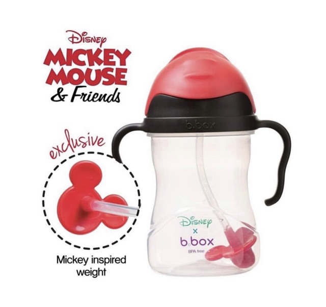 B.box sippy cup disney / hello kitty