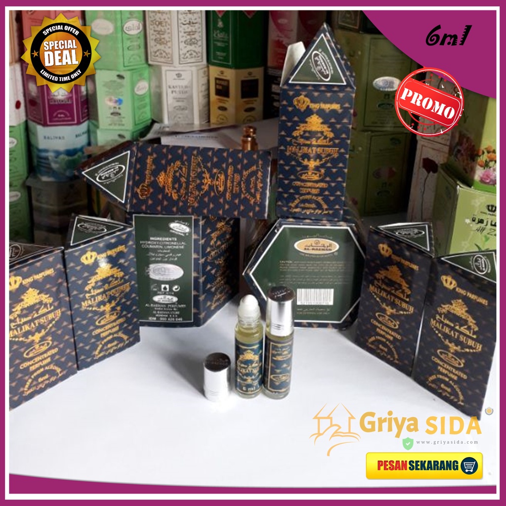 Parfum Malaikat subuh 6ml alraehan aroma sabah mirip al rehab parfum Harga grosir PROMO!!