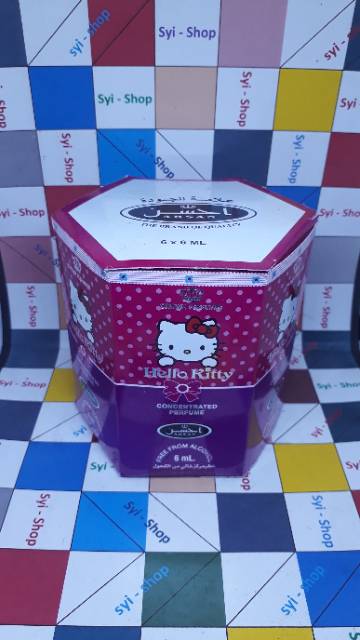 GROSIR Parfum HELLO KITTY By Ahsan Roll On Non Alkohol 6ml