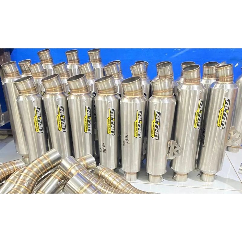 Slenser Altan Silincer Knalpot Altan ala original murah P20cm & 25cm kompetisi