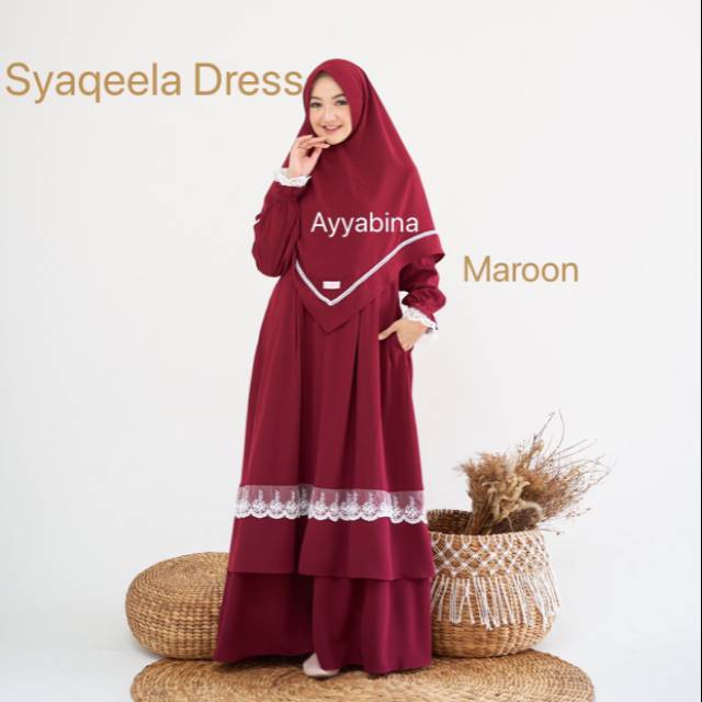 SYAQEELA DRESS” by @ayyabina Original