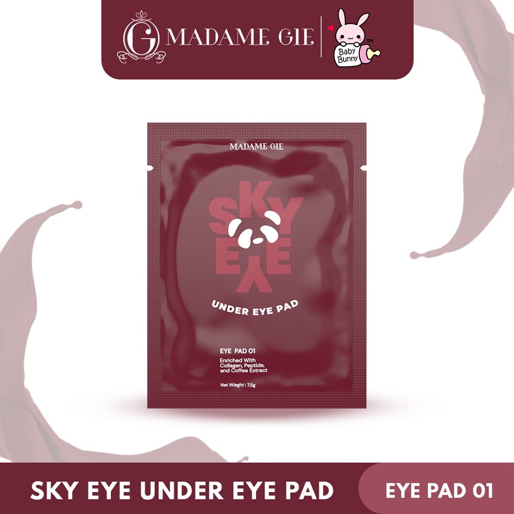 ❤ BELIA ❤ MADAME GIE Sky Eye Under Eye Pad | Eye Mask | Masker Mata