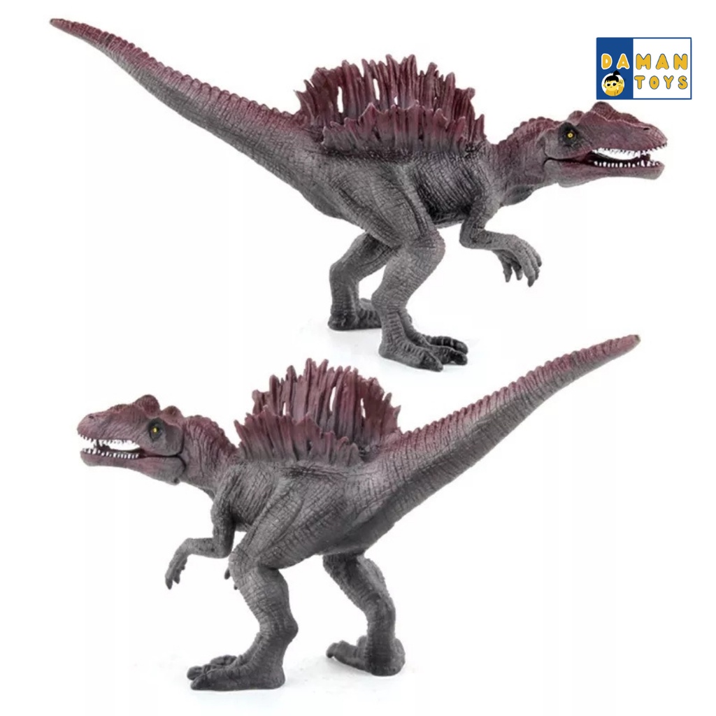 Triple Finned Spinosaurus Action Figures Dinosaurus World Dino