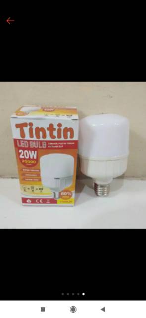 Bohlam Lampu Led Capsule 20w,15w,10w,5w Merk Tintin