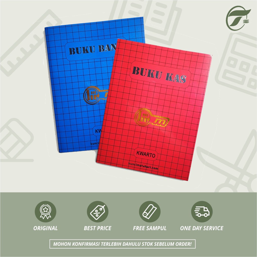 

BUKU KAS DEBIT KREDIT KWARTO KUNCI MATAHARI