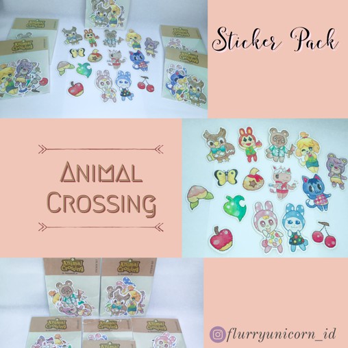 

STICKER PLANNER ANIMAL CROSSING STICKER SET STICKER DECO