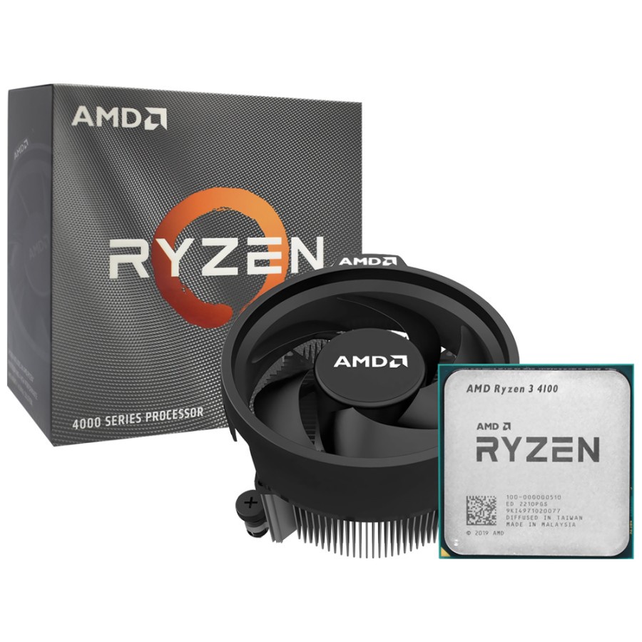 AMD Ryzen 3 4100 3.8Ghz Up To 4.0Ghz Cache 4MB 65W AM4 [BOX] - 4 Core