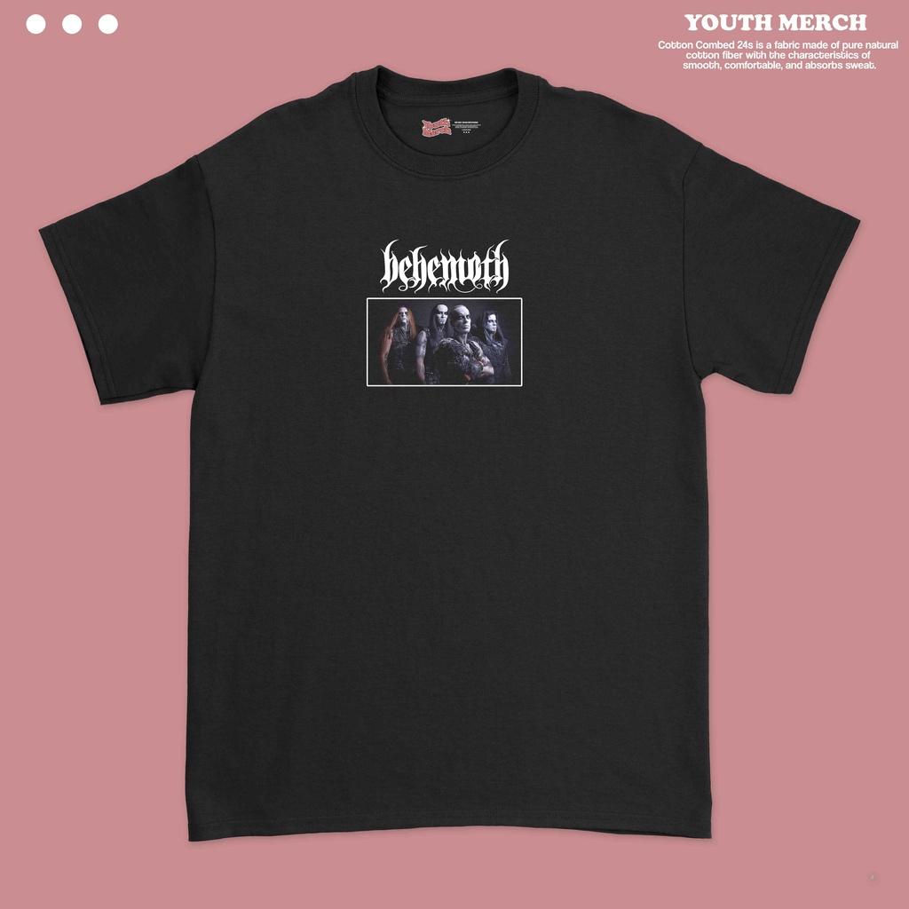 Kaos Musik Behemoth - Musik Merch | Unisex | Baju Band Behemoth | Behemoth Tees