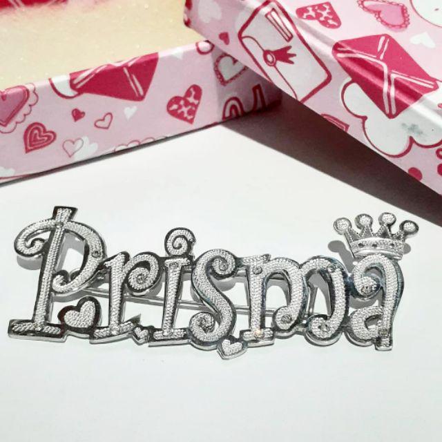 BROS NAMA CUSTOM GOLD/SILVER 24k ANTI KARAT-Seperti Prisma