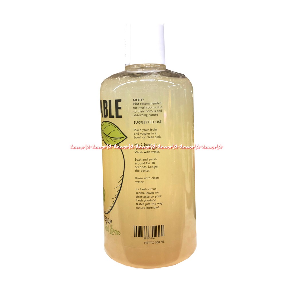 Vegetable Wash And Fruit Apple Cider Vinegar 500ml