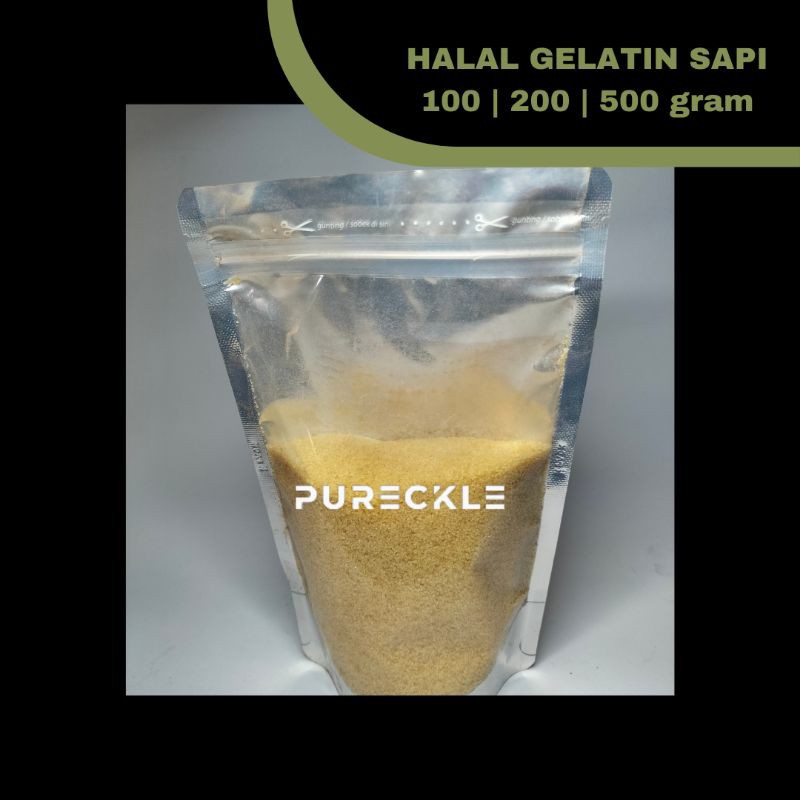 GELATIN | MASKER KOMEDO GELATIN | BUBUK GELATIN HALAL