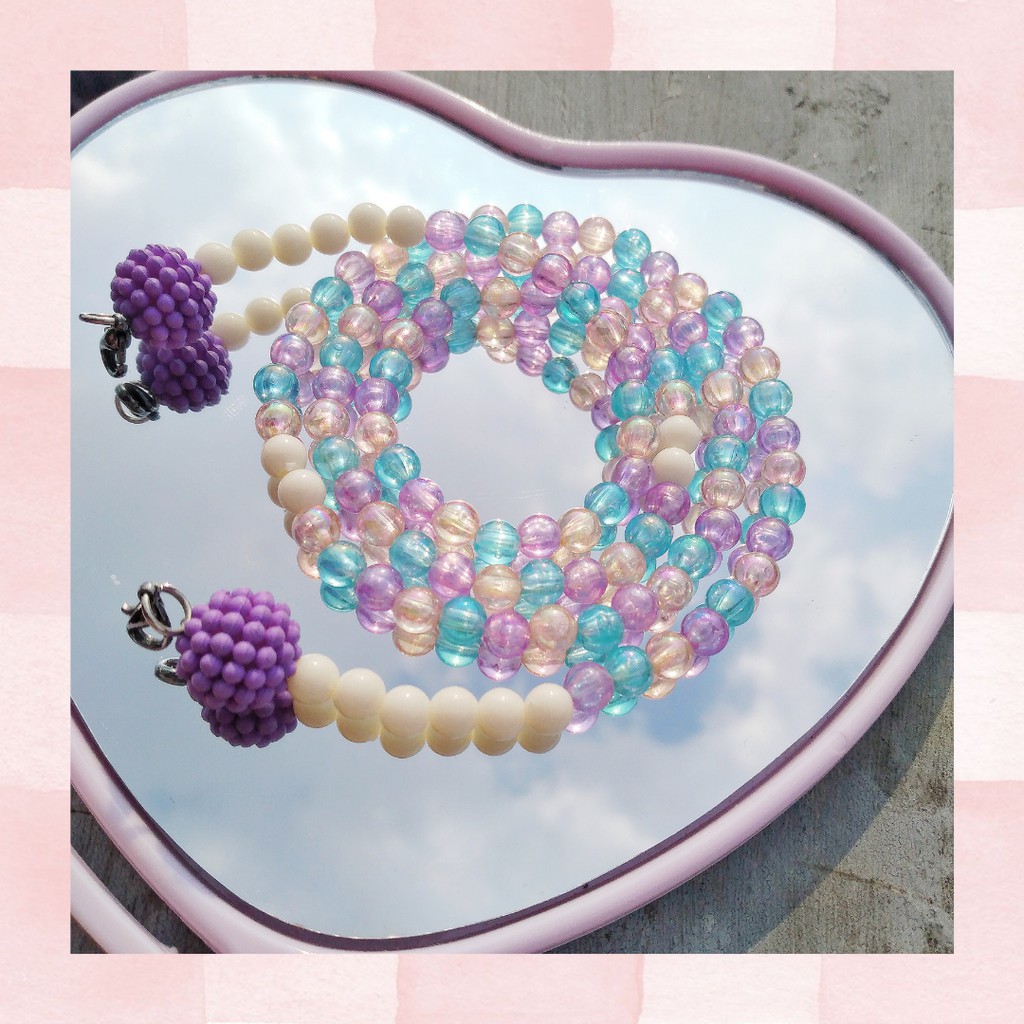 Strap Mask manik - manik