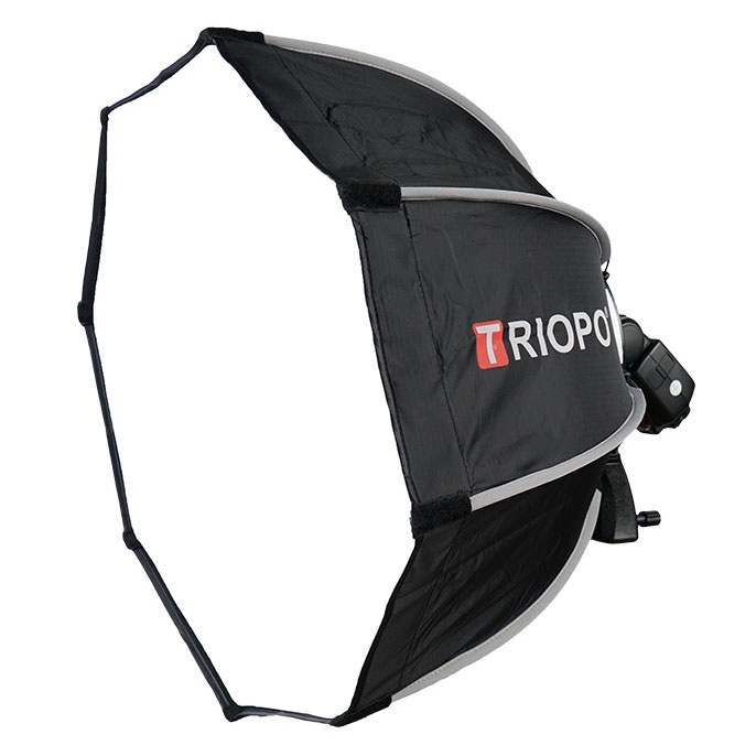 Payung Studio Octagonal Reflektor Flash 90CM - Hitam