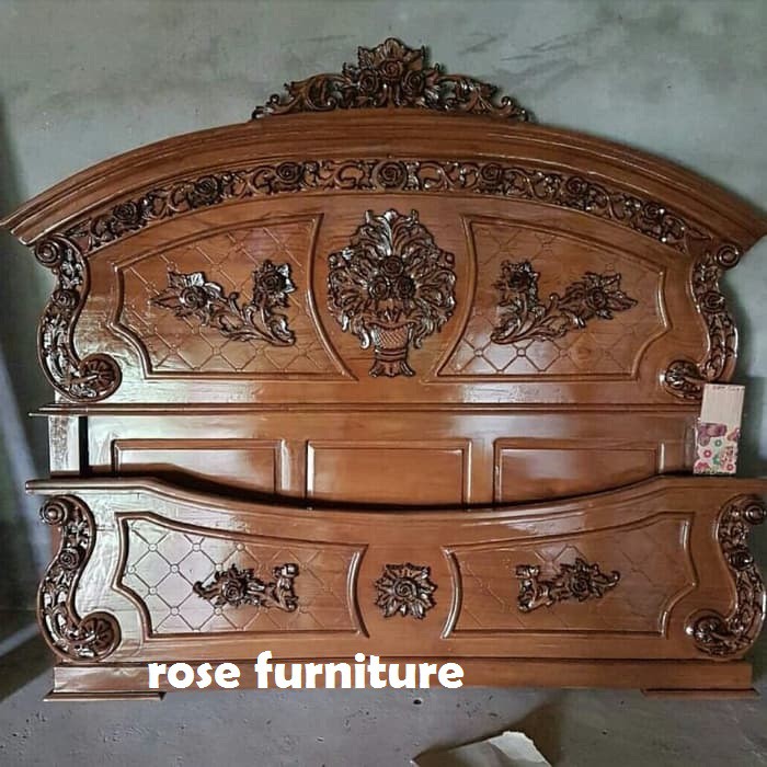 tempat tidur angola ukir kayu jati mebel jepara Shopee tempat tidur angola ukir kayu jati mebel jepara Shopee