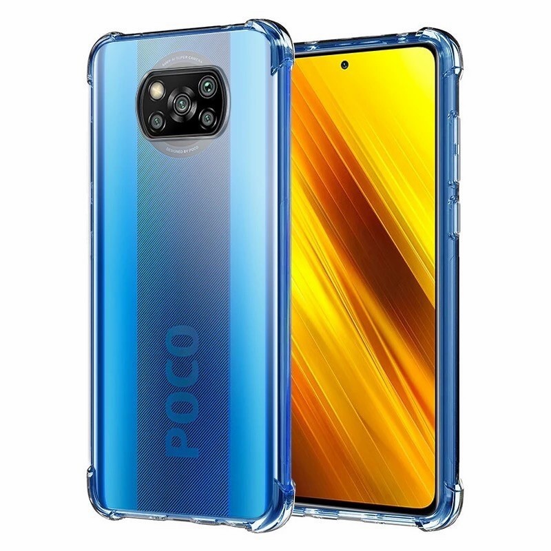 XIAOMI POCO POCOPHONE M5S X3 PRO X3 NFC M3 M3 PRO CASE SOFTCASE ANTI CRACK SOFT CLEAR TRANSPARAN AIRBAG