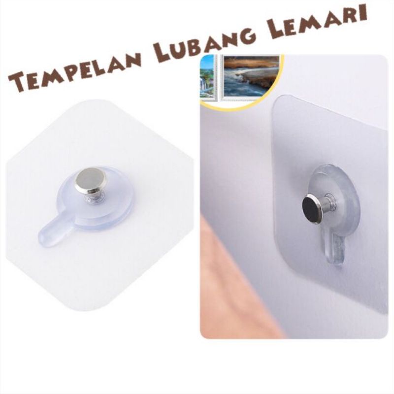 Tempelan / Gantungan Charger / Kabel / Cantolan Besi / Lubang Baut /  Lubang lemari / cantolan Male - Female