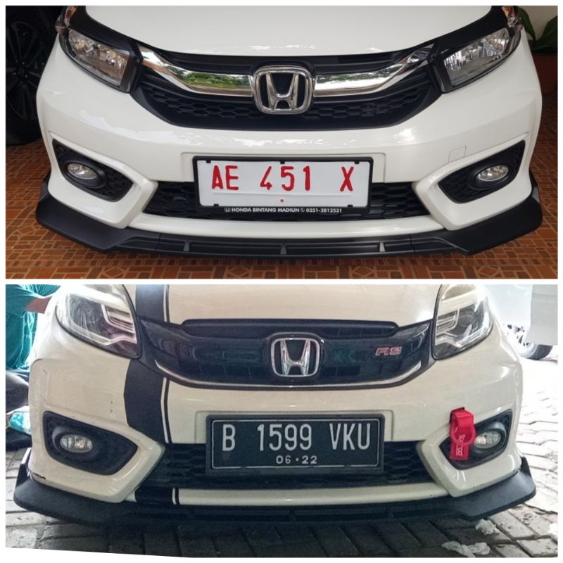 lips bumper honda brio
