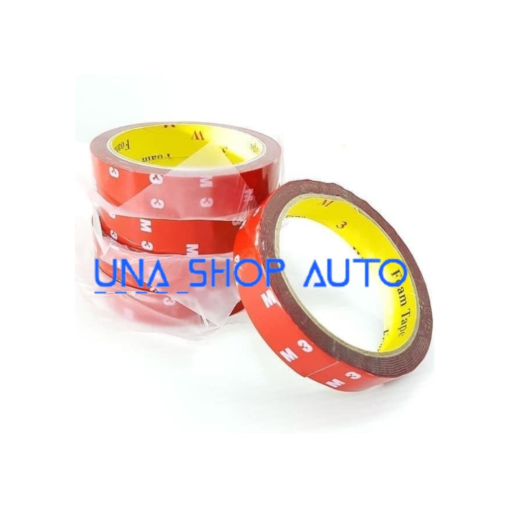 

DOUBLE TAPE FOAM MERAH / LEM BOLAK BALIK 2CM X 425CM