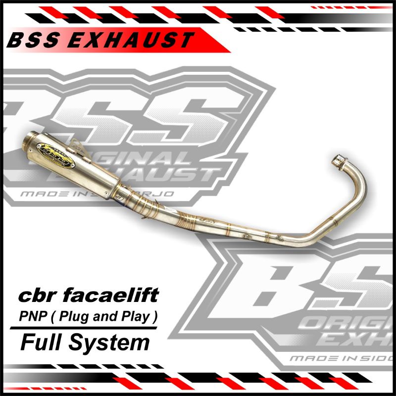 Knalpot BSS CBR Facelift Original BSS