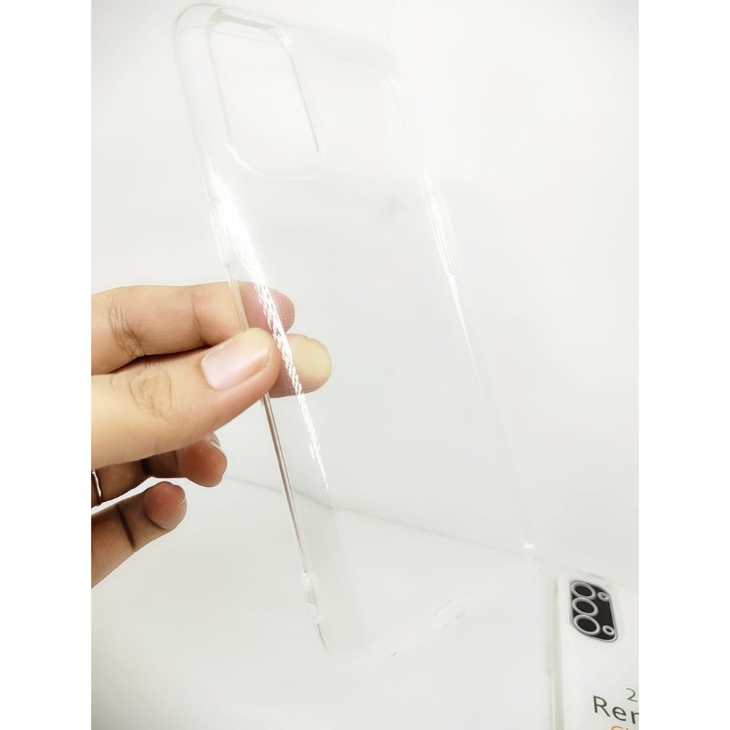 SoftCase OEM Transparan Oppo RENO 4 Indo 6.4 Inchi Clear UltraThin TEBAL 2.0mm OPPO A72 SUPER CLEAR