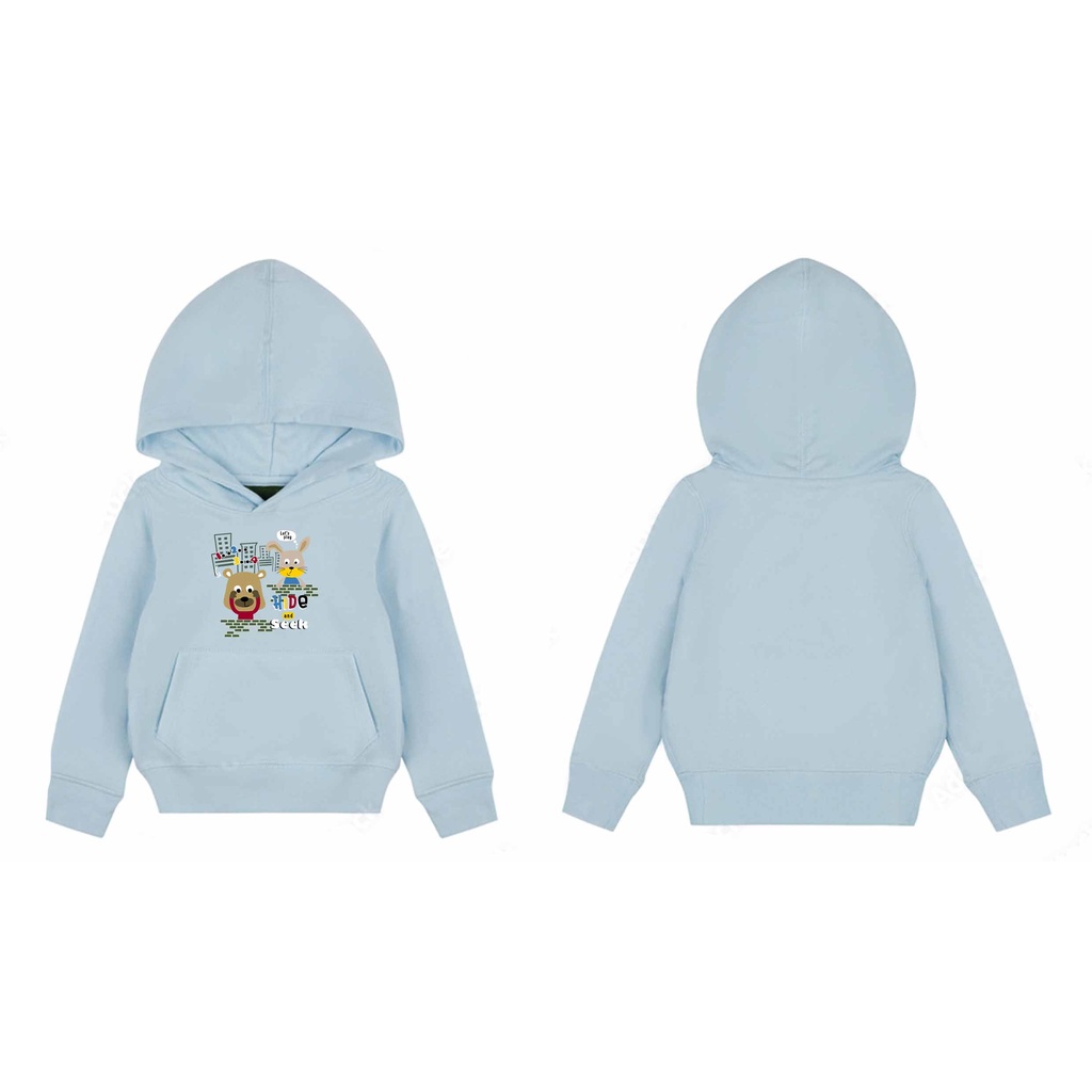 Hoodie Anak Hide And Seek Sweater Pakaian Fleece M - XL