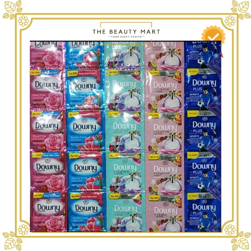 DOWNY Pelembut &amp; Pewangi Pakaian sachet 10ml