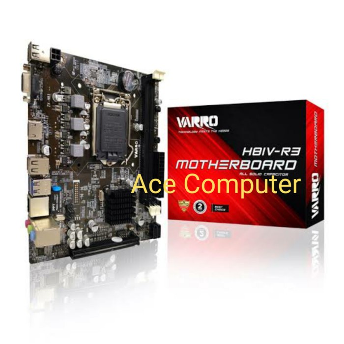 MOTHERBOARD VARRO H81V-R3 SOCKET 1150 murah